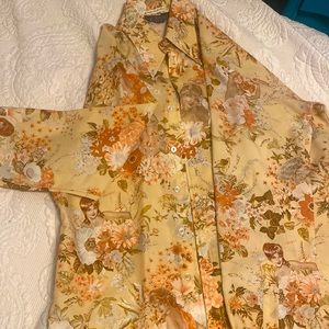 Vintage chemise et cue playboy button up shirt